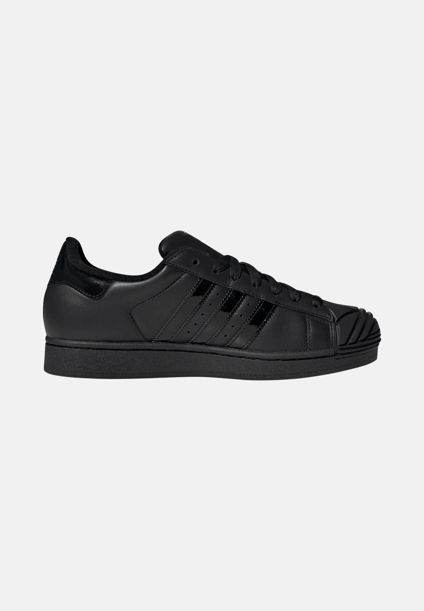 ADIDAS ORIGINALS Sneakers SUPERSTAR II nere per uomo e donna con iconica punta a conchiglia KJ2554 . ADIDAS ORIGINALS 