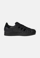 ADIDAS ORIGINALS Sneakers SUPERSTAR II nere per uomo e donna con iconica punta a conchiglia KJ2554 . ADIDAS ORIGINALS 
