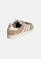 ADIDAS ORIGINALS Sneakers SUPERSTAR II Brown Desert / marrone da donna con stampa animalier effetto Bambi KJ4642 . ADIDAS ORIGINALS 