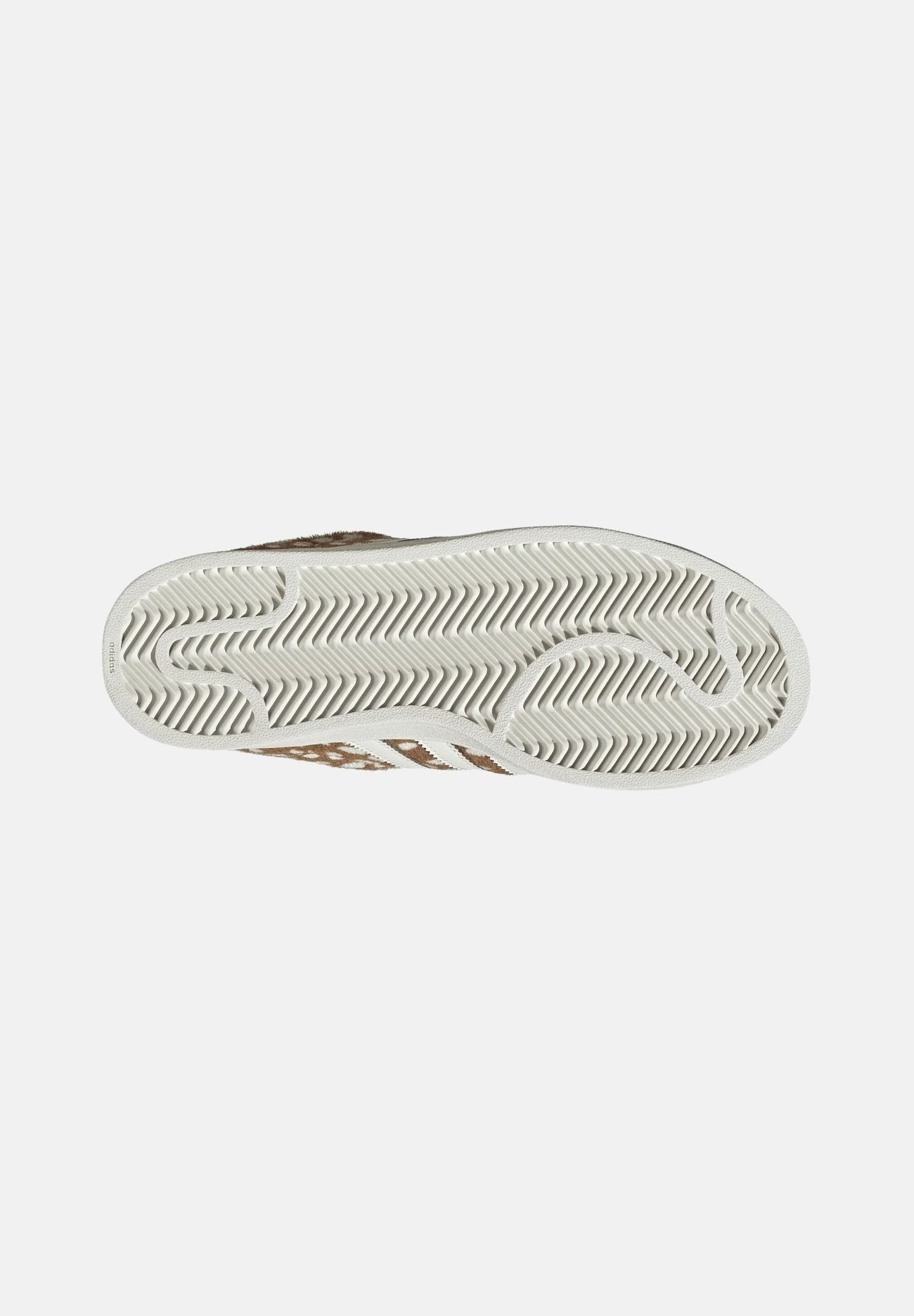 ADIDAS ORIGINALS Sneakers SUPERSTAR II Brown Desert / marrone da donna con stampa animalier effetto Bambi KJ4642 . ADIDAS ORIGINALS 
