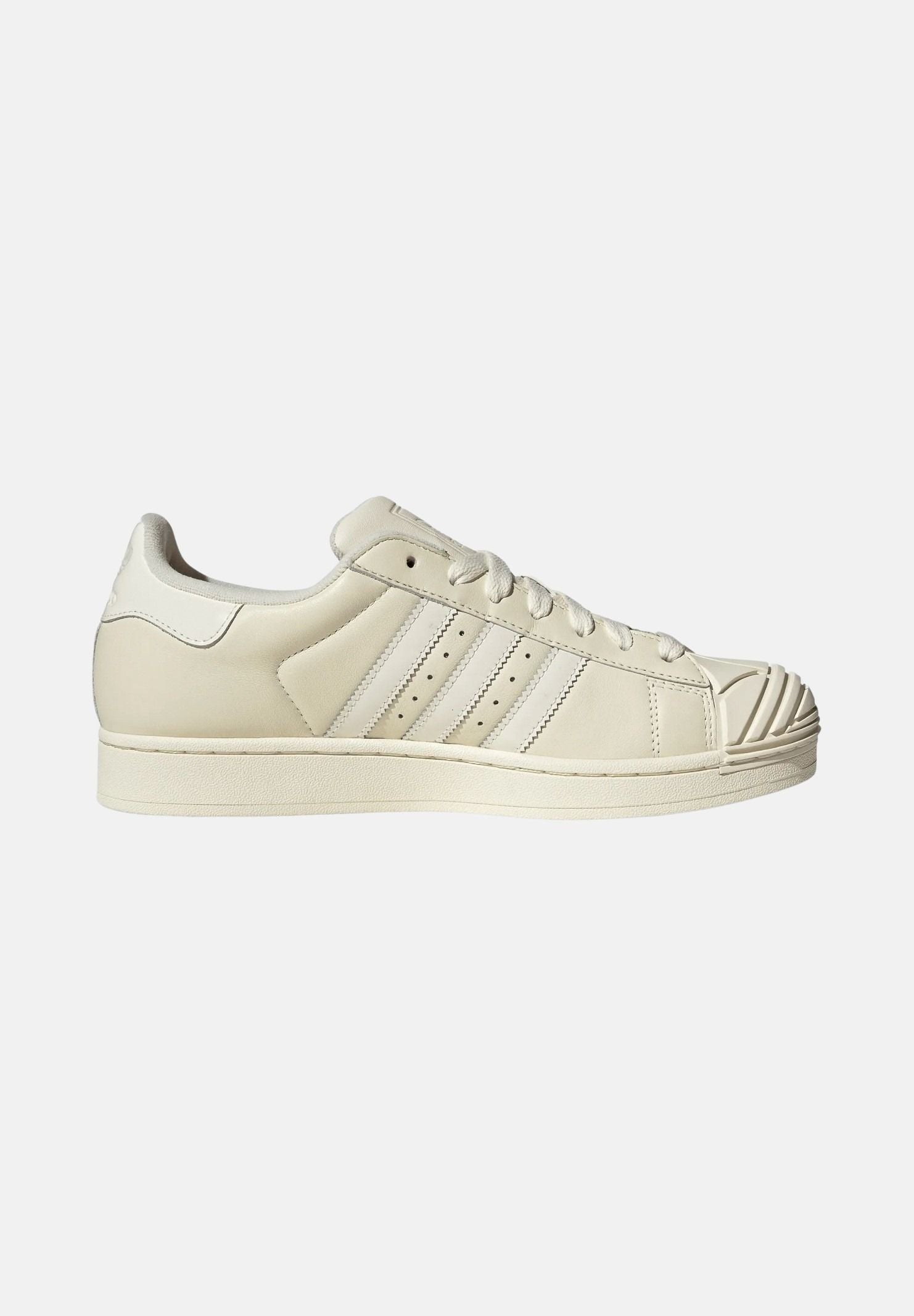 ADIDAS ORIGINALS Sneakers SUPERSTAR II  Cream White per uomo e donna con iconica punta a conchiglia KJ5805 . ADIDAS ORIGINALS 