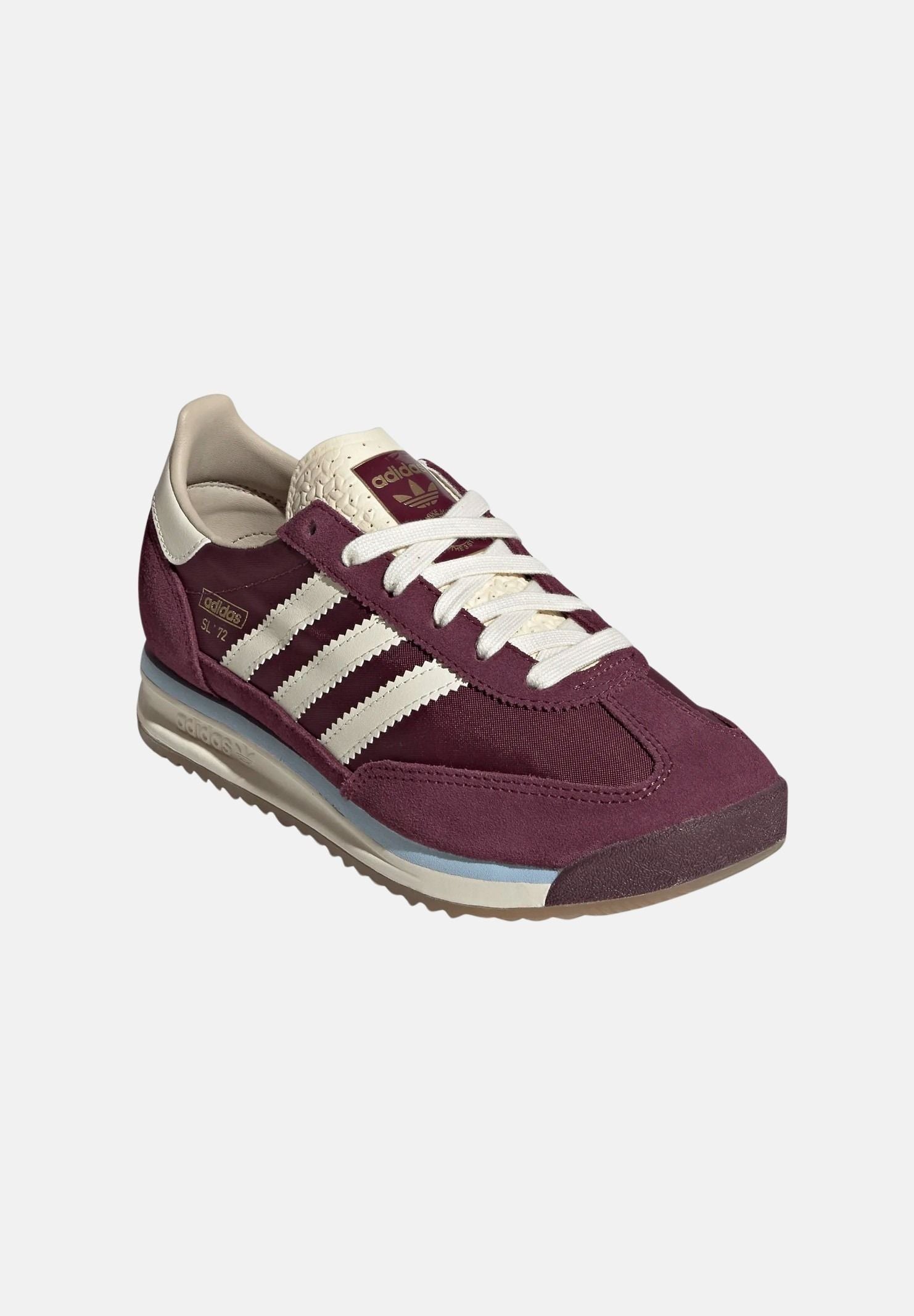 ADIDAS ORIGINALS  Sneackers SL 72 RS marrone bordeaux, da donna<BR/> KJ7587 . ADIDAS ORIGINALS 