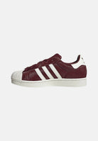 ADIDAS ORIGINALS Sneakers SUPERSTAR II Shadow Red-Off White per uomo e donna KJ7696 . ADIDAS ORIGINALS 