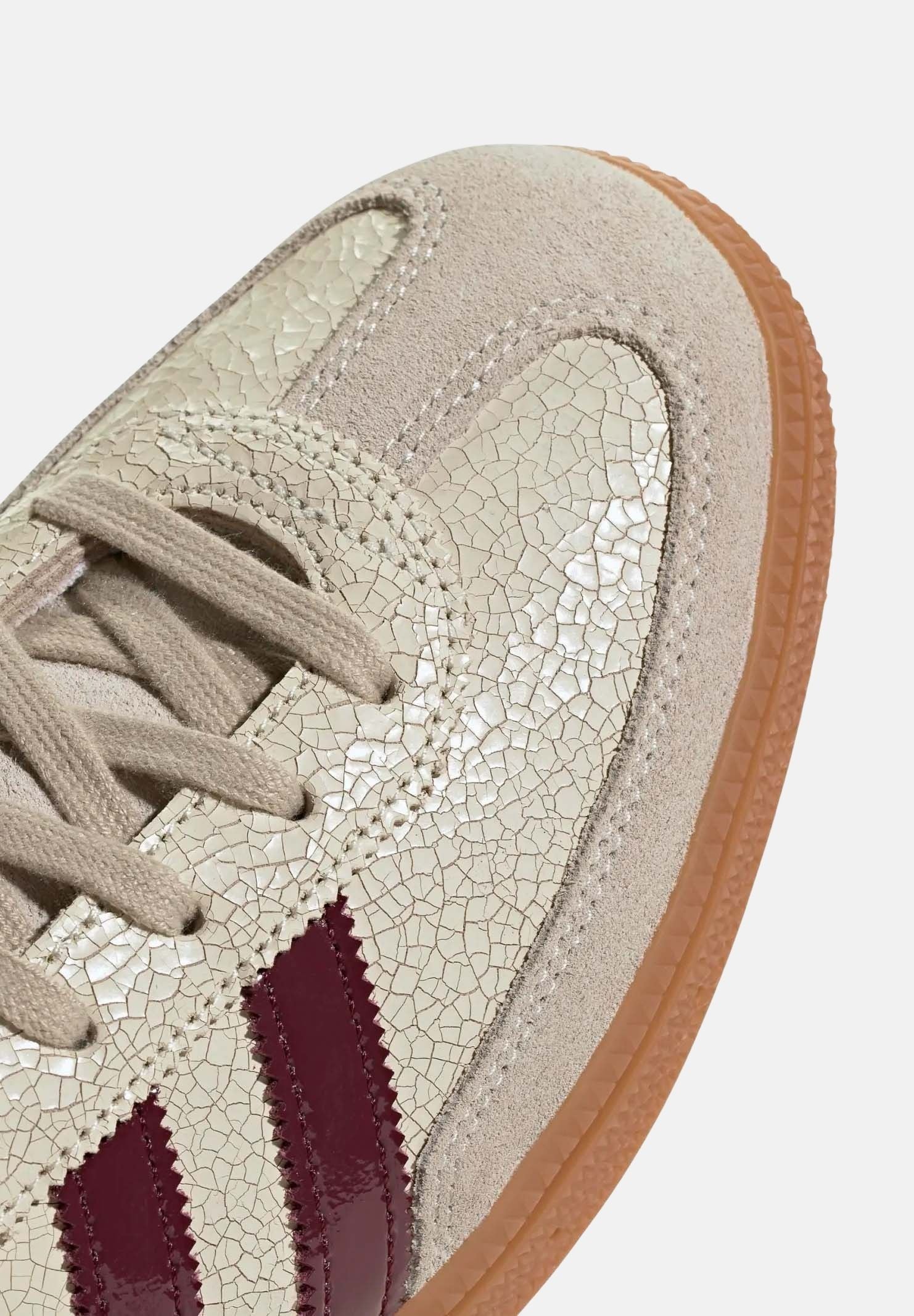 ADIDAS ORIGINALS Sneakers HANDBALL SPEZIAL beige e bordeaux per uomo e donna con design rétro a contrasto KJ9969 . ADIDAS ORIGINALS 
