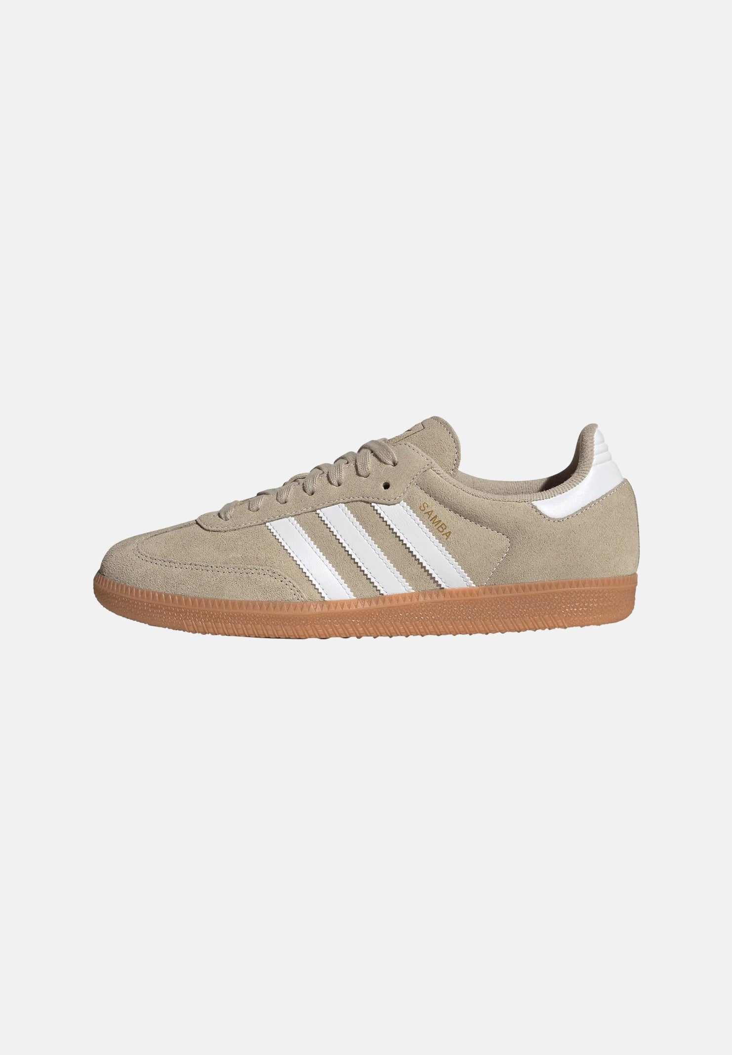ADIDAS ORIGINALS Sneakers SAMBA OG Khaki beige da uomo KK2272 . ADIDAS ORIGINALS 