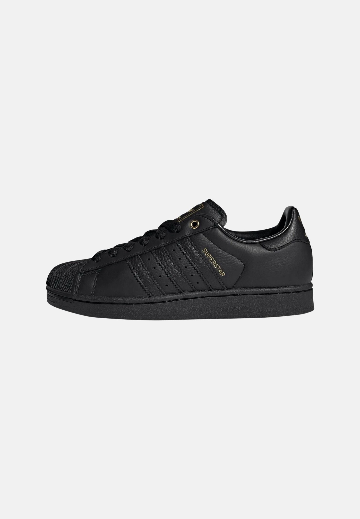 ADIDAS ORIGINALS Sneakers SUPERSTAR II Core Black nere da uomo in tinta unita KK4722 . ADIDAS ORIGINALS 