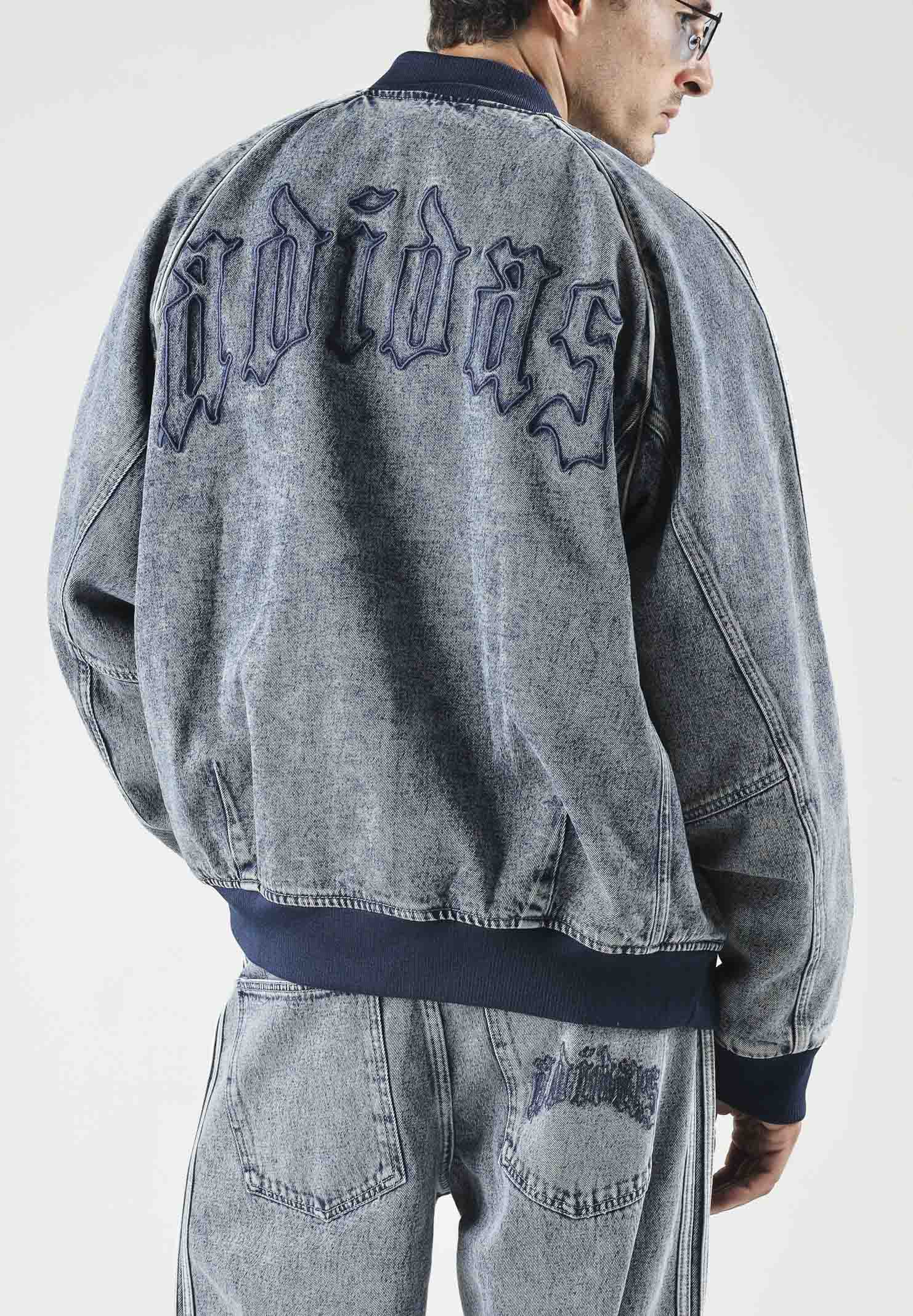 ADIDAS ORIGINALS Giubbotto in denim adicolor da uomo KQ6332 . ADIDAS ORIGINALS 