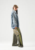 ADIDAS ORIGINALS Giacca di jeans SST OVERSIZED DENIM worn blu, celeste chiaro da donna KQ6473 . ADIDAS ORIGINALS 