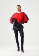 ADIDAS ORIGINALS  gonna corta Mid Rise Denim Skirt Indigo Denim blu indaco donna KQ6486 . ADIDAS ORIGINALS 