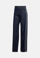 ADIDAS ORIGINALS Jeans FIREBIRD MID RISE STRAIGHT indigo blu da donna KQ6489 . ADIDAS ORIGINALS 