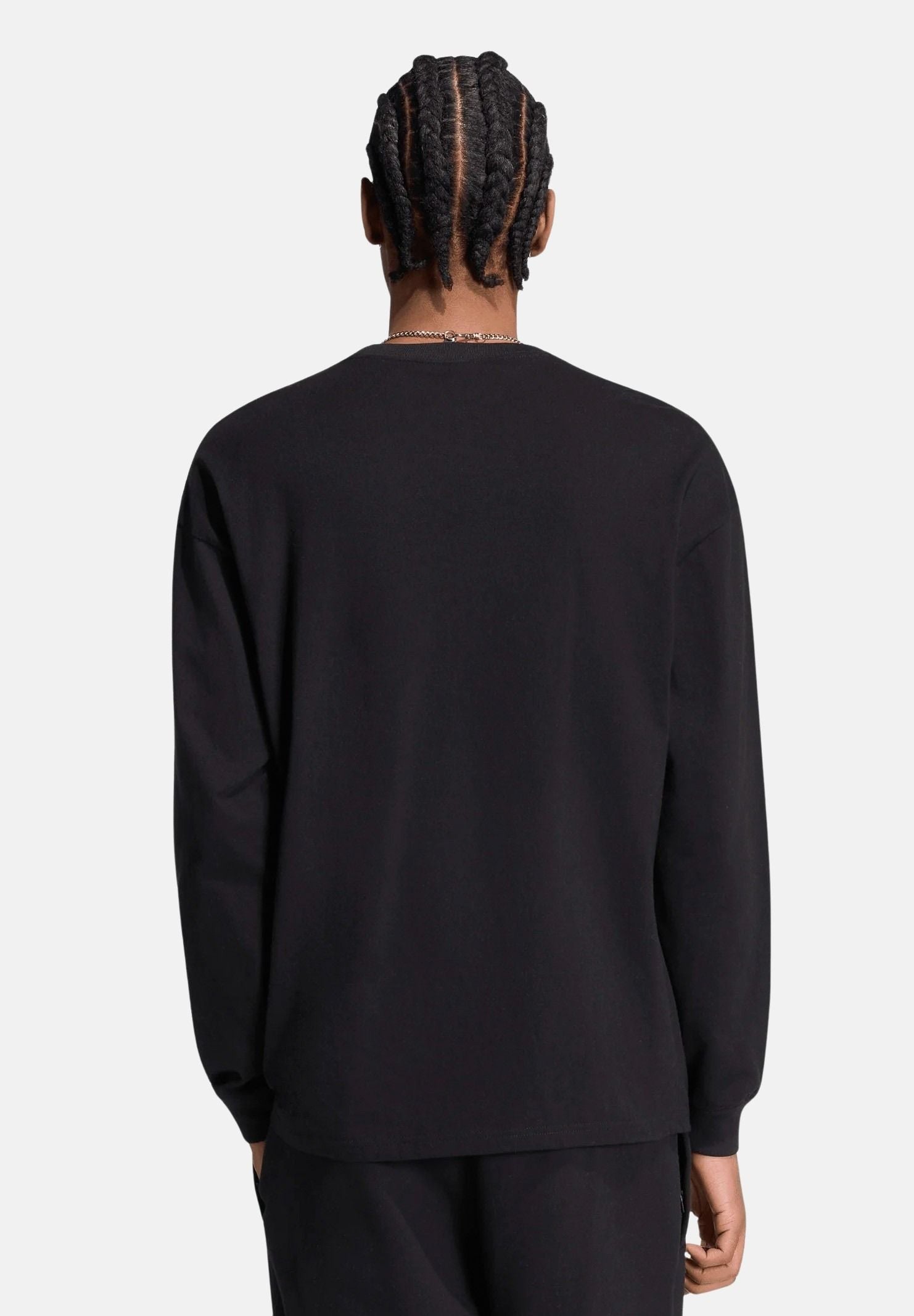 ADIDAS ORIGINALS T-shirt TREFOIL ESSENTIALS LONGSLEEVE da uomo KQ6517 . ADIDAS ORIGINALS 
