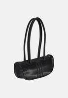 ADIDAS ORIGINALS Borsa da bowling in raso nera da donna. KQ6807 . ADIDAS ORIGINALS 