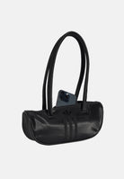 ADIDAS ORIGINALS Borsa da bowling in raso nera da donna. KQ6807 . ADIDAS ORIGINALS 