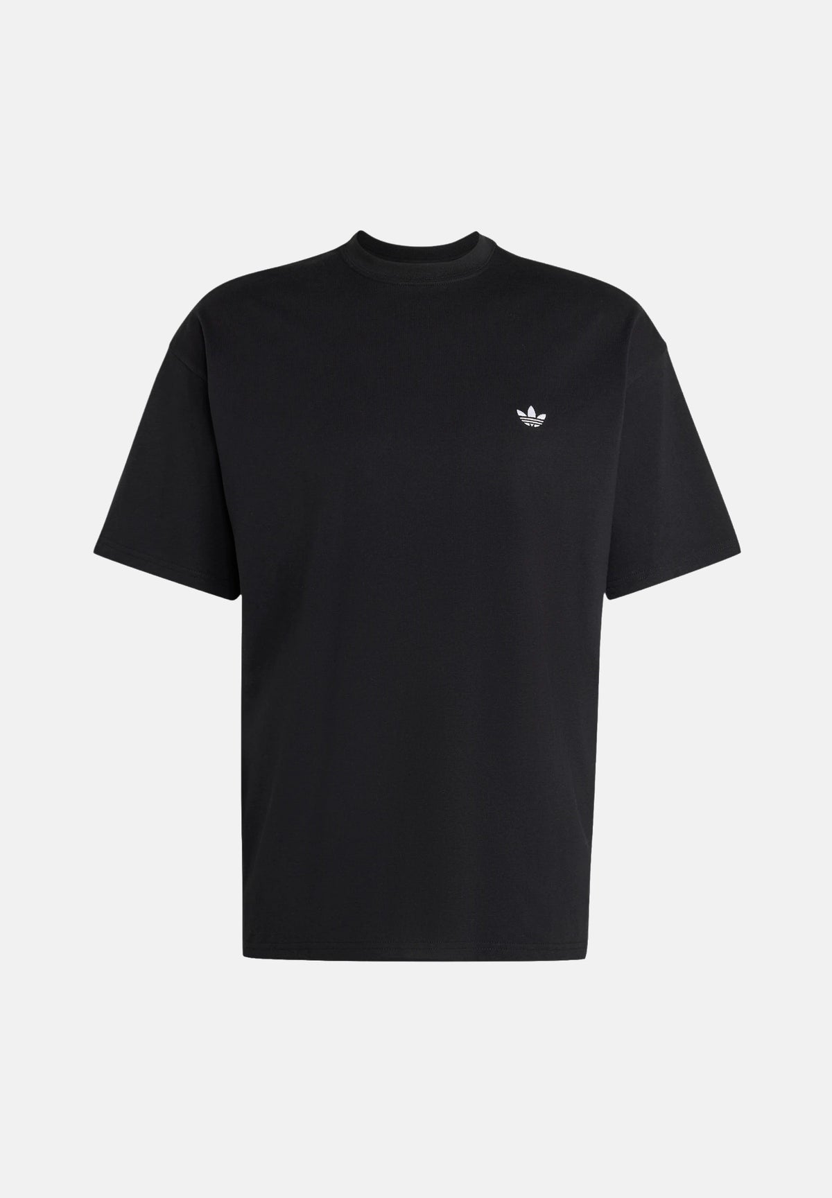 ADIDAS ORIGINALS T-shirt manica corta TREFOIL ESSENTIALS nera da uomo KQ8578 . ADIDAS ORIGINALS 