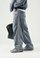 ADIDAS ORIGINALS Jeans SST DENIM JEANS STRAIGHT da uomo KQ8853 . ADIDAS ORIGINALS 