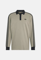 ADIDAS ORIGINALS Polo a manica lunga beige/ coffe da uomo KQ8876 . ADIDAS ORIGINALS 