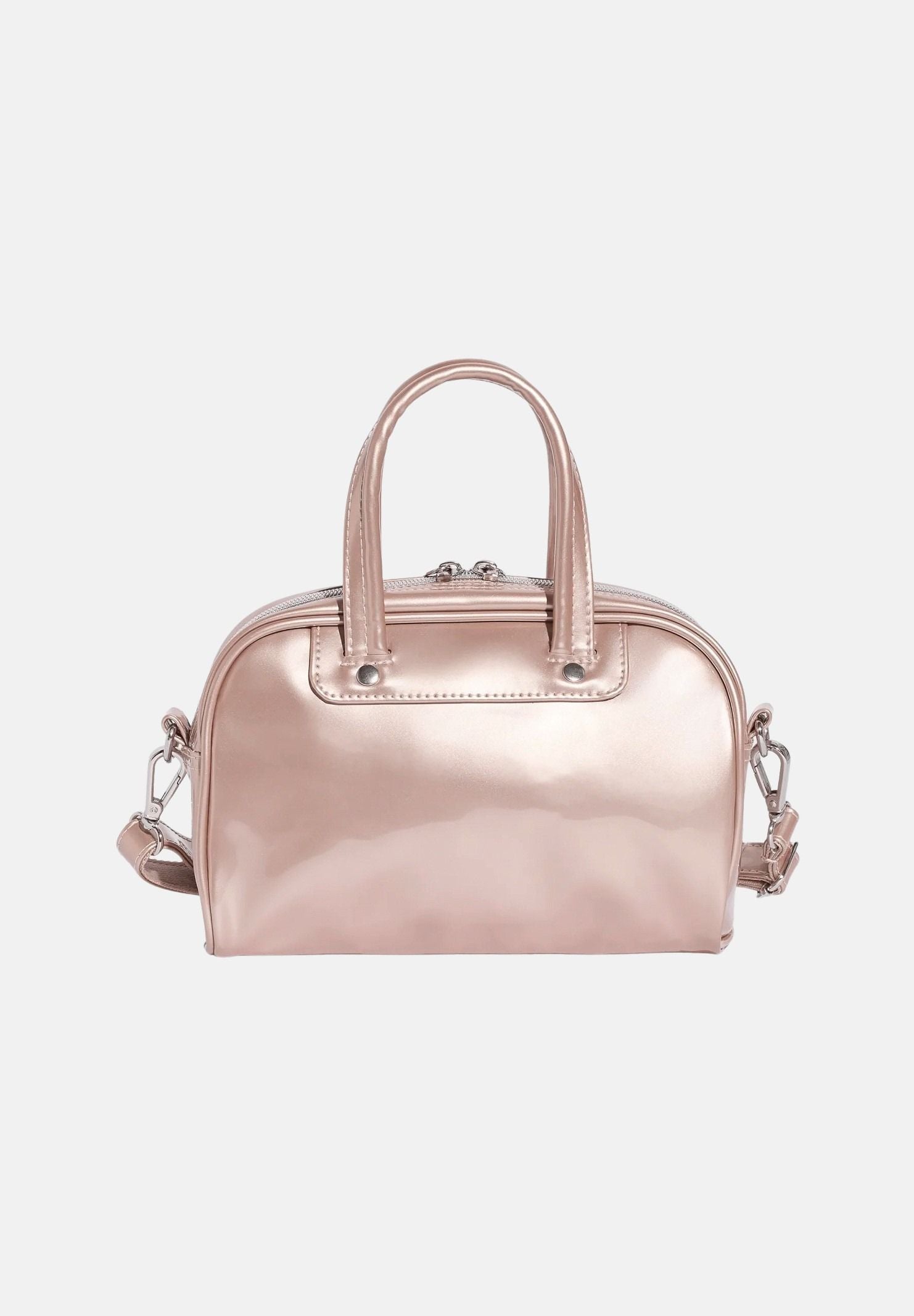 ADIDAS ORIGINALS Borsa a tracolla Adicolor Mini Bowling Bag vagrme rosa metallizzato, colore basico rosa, donna KQ9065 . ADIDAS ORIGINALS 