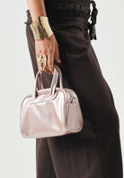 ADIDAS ORIGINALS Borsa a tracolla Adicolor Mini Bowling Bag vagrme rosa metallizzato, colore basico rosa, donna KQ9065 . ADIDAS ORIGINALS 