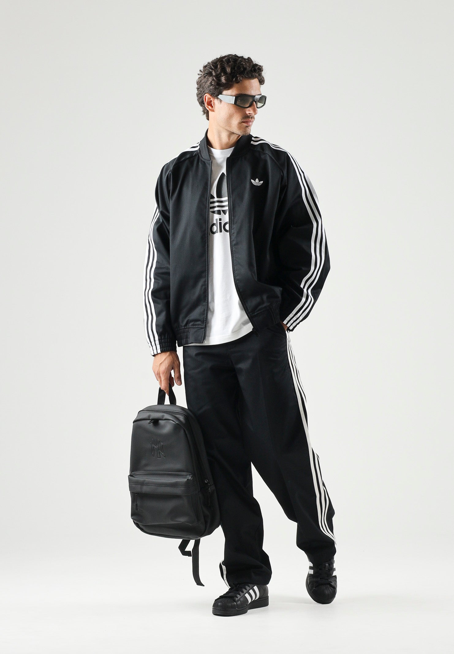 ADIDAS ORIGINALS Giacca SST ADICOLOR CLASSICS  nera da uomo KR1371 . ADIDAS ORIGINALS 