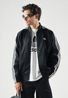 ADIDAS ORIGINALS Felpa con zip SST ADICOLOR CLASSICS  nera da uomo KR1371 . ADIDAS ORIGINALS 
