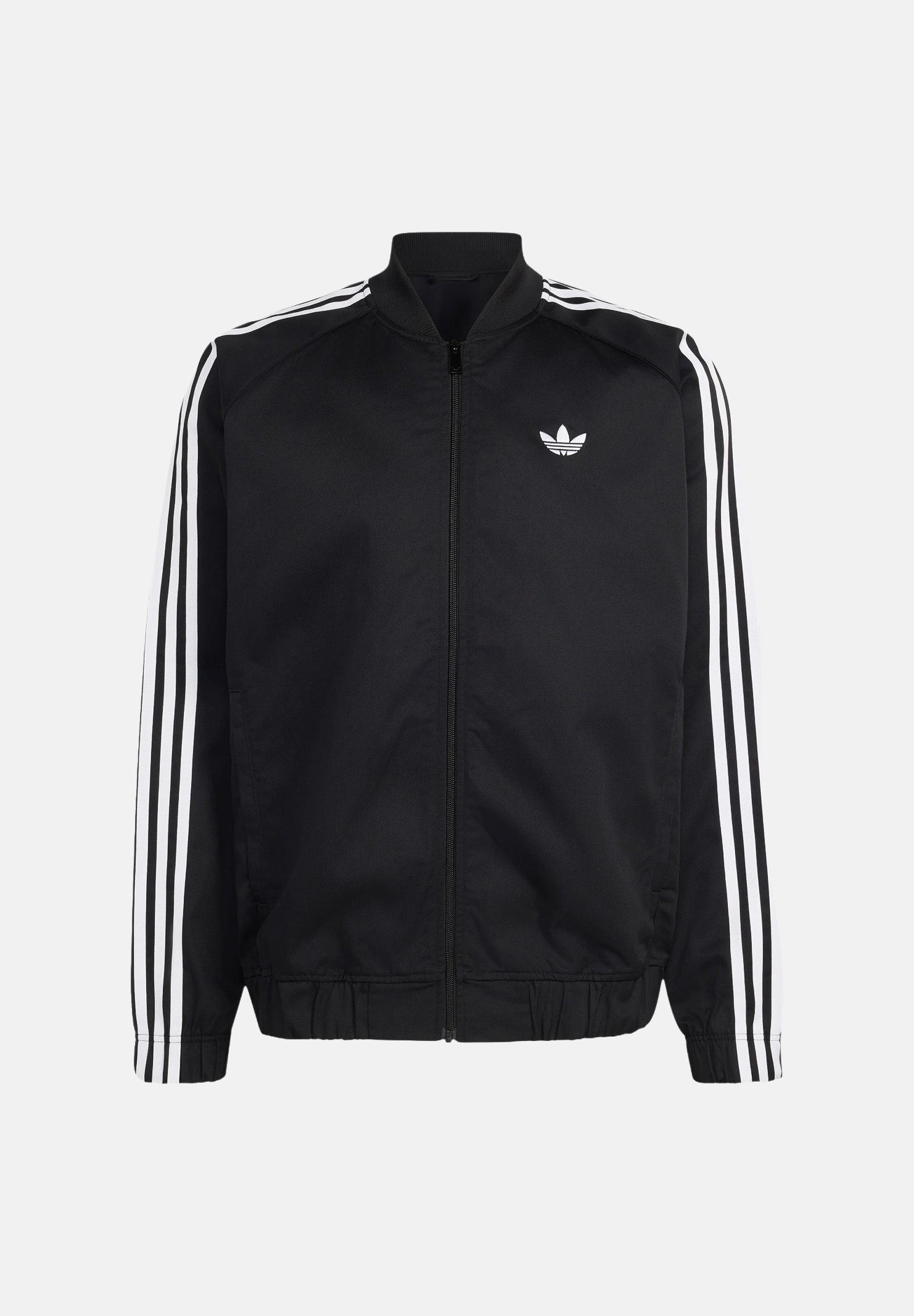 ADIDAS ORIGINALS Felpa con zip SST ADICOLOR CLASSICS  nera da uomo KR1371 . ADIDAS ORIGINALS 