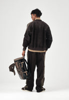 ADIDAS ORIGINALS Pantaloni cargo marrone/coffe per uomo e donna KR1405 . ADIDAS ORIGINALS 