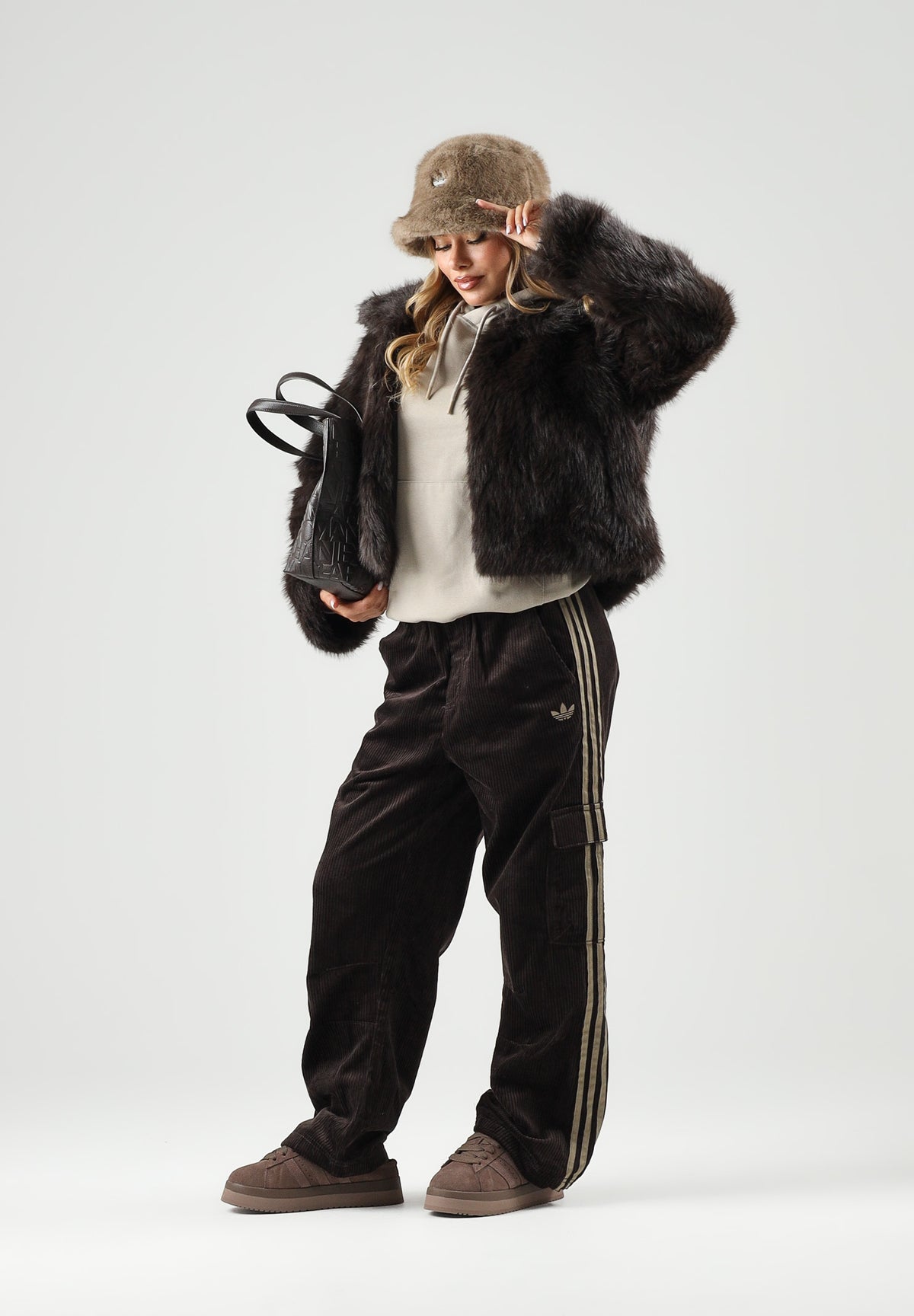 ADIDAS ORIGINALS Jeans cargo marrone/coffe da uomo KR1405 . ADIDAS ORIGINALS 