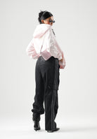 ADIDAS ORIGINALS Pantaloni cargo neri da uomo con tasconi KR1407 . ADIDAS ORIGINALS 