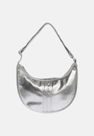 ADIDAS ORIGINALS borsa a spalla Adicolor Half Crescent Bag Metallic PU silver metallic argento da donna. KR1562 . ADIDAS ORIGINALS 