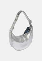 ADIDAS ORIGINALS borsa a spalla Adicolor Half Crescent Bag Metallic PU silver metallic argento da donna. KR1562 . ADIDAS ORIGINALS 