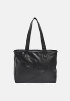ADIDAS ORIGINALS Borsa shopper SHOPPER METALLIC PU BAG Black, nero, da donna. KR1565 . ADIDAS ORIGINALS 