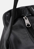 ADIDAS ORIGINALS Borsa shopper SHOPPER METALLIC PU BAG Black, nero, da donna. KR1565 . ADIDAS ORIGINALS 