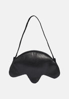 ADIDAS ORIGINALS Borsa TREFOIL Bag Metallic PU Black, nero, da donna. KR1602 . ADIDAS ORIGINALS 