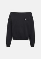 ADIDAS ORIGINALS Felpa OVERSIZE IN FRENCH TERRY nero da bambina KR3481 . ADIDAS ORIGINALS 