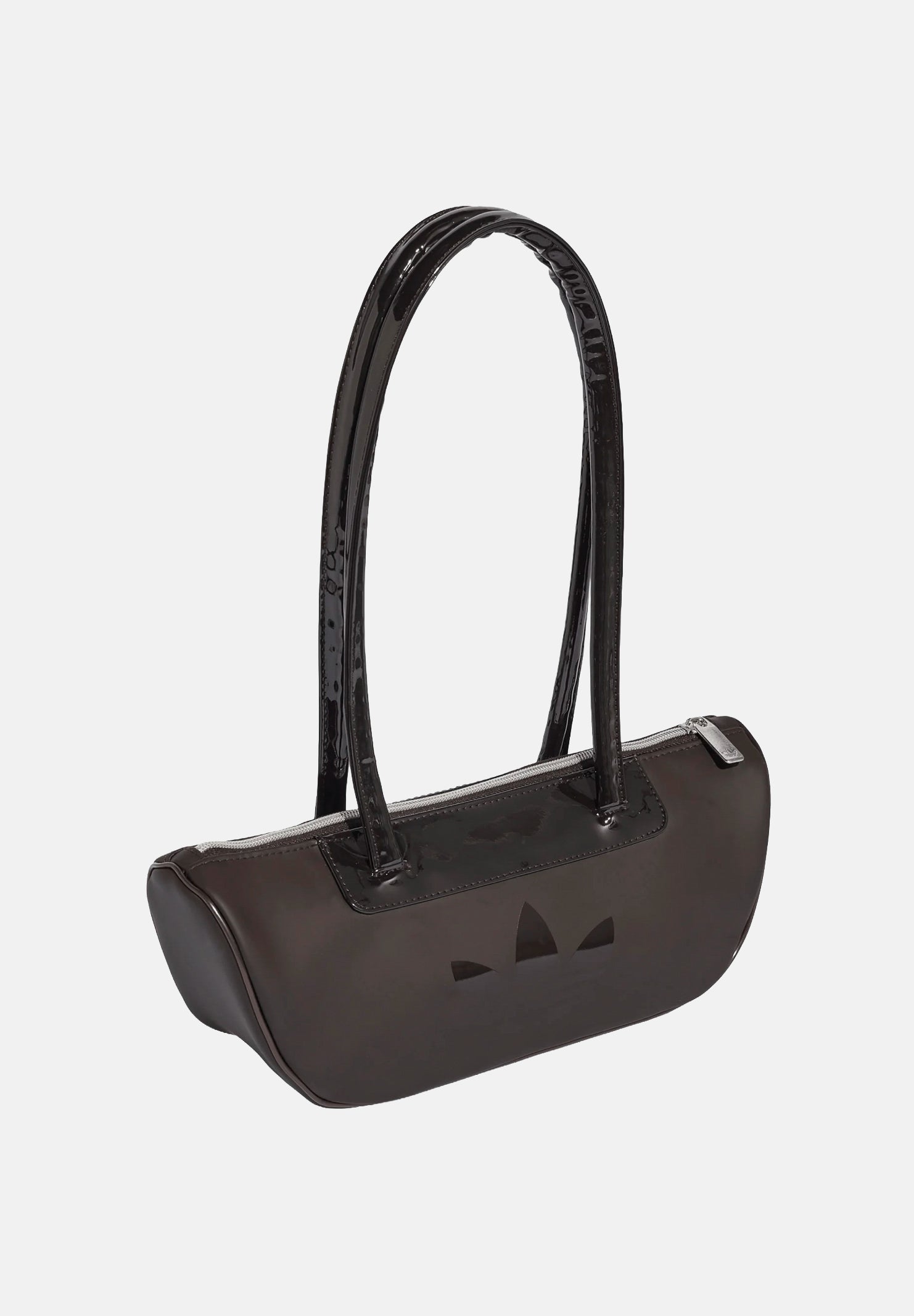 ADIDAS ORIGINALS Borsa a spalla Adicolor Bowling  aurora coffee marrone da donna con finitura lucide KR6768 . ADIDAS ORIGINALS 