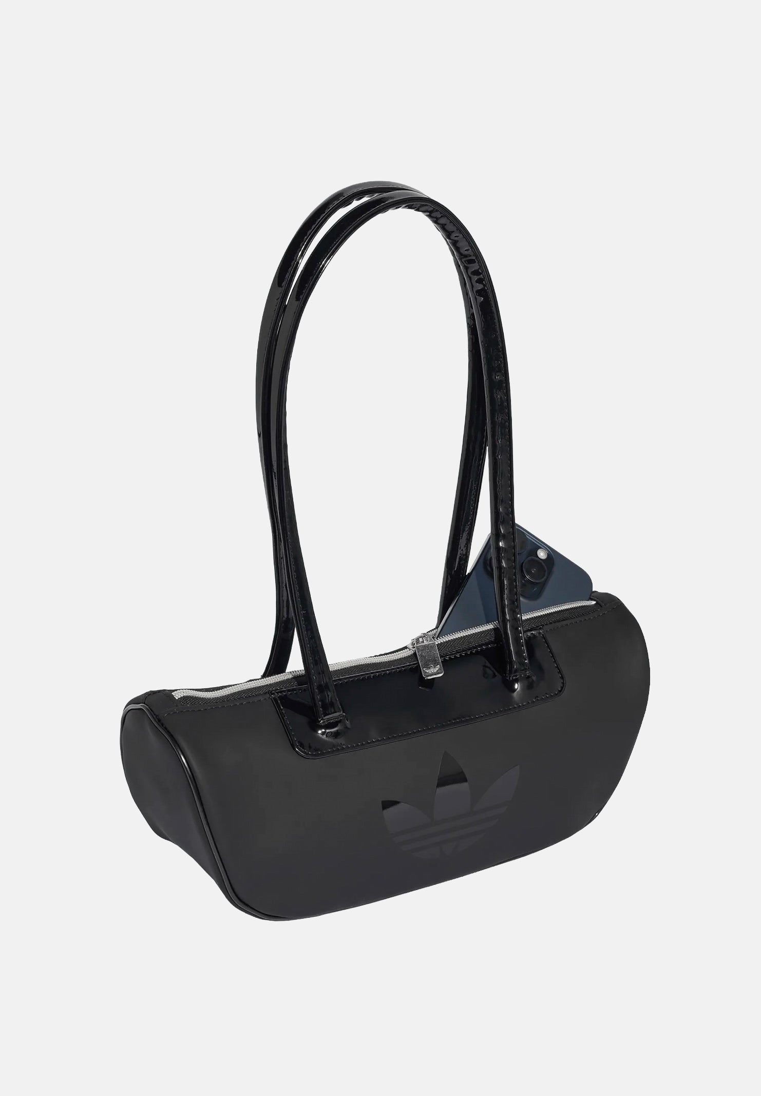 ADIDAS ORIGINALS Borsa ADICOLOR BOWLING  Bag PU Black, nero, da donna. KR6770 . ADIDAS ORIGINALS 