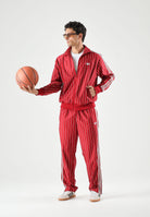 ADIDAS ORIGINALS Pantaloni sportivi Firebird Pinstripes Track Pants team victory red rosso, colore basico rosso, uomo. KR7230 . ADIDAS ORIGINALS 