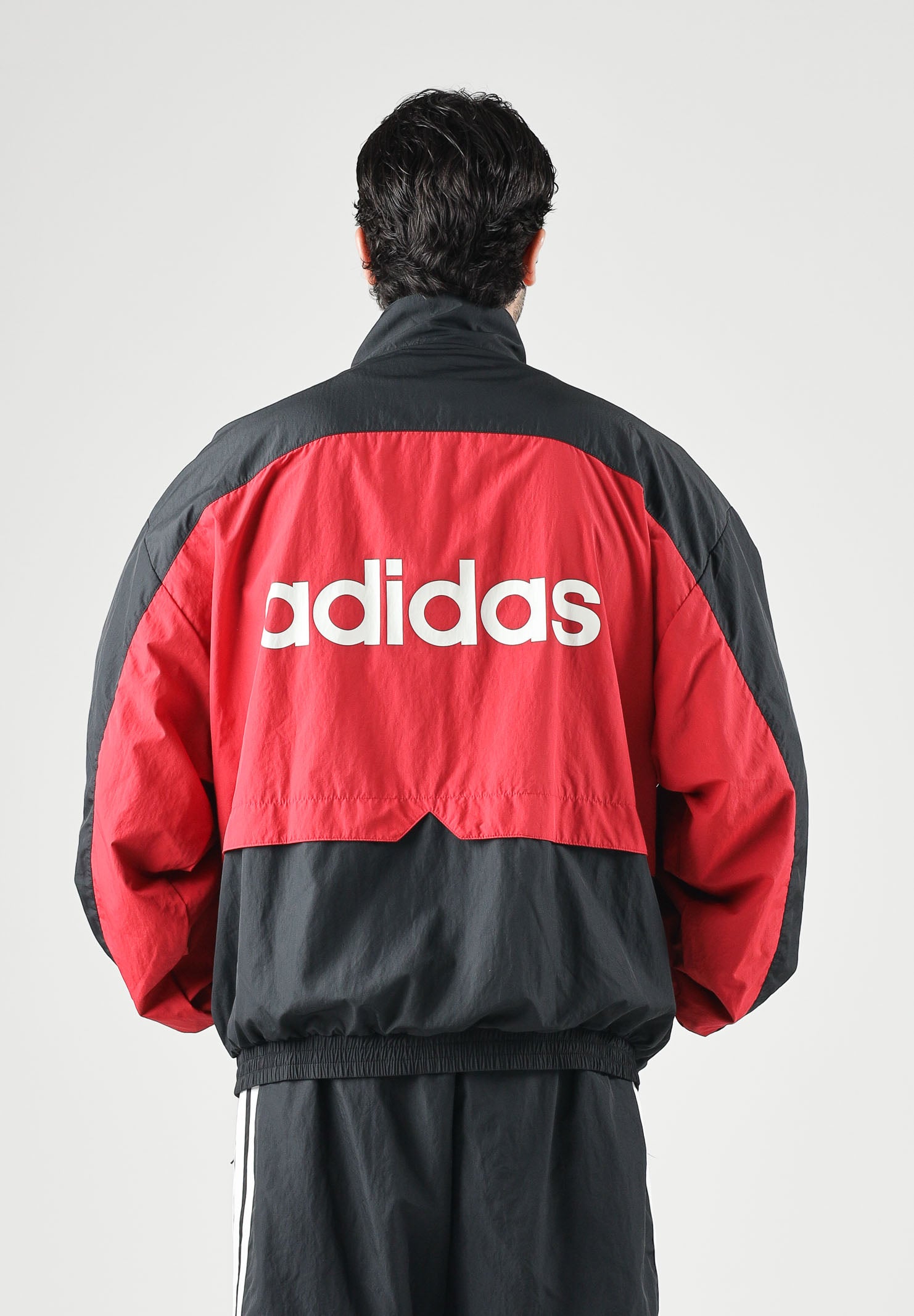 ADIDAS ORIGINALS Giacca a vento MUNICH 93 nera  da uomo KR7282 . ADIDAS ORIGINALS 