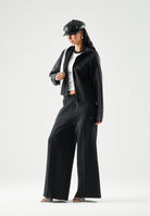 ADIDAS ORIGINALS Pantaloni TRACK PANTS SPACER Black, grigio notte da donna KR9176 . ADIDAS ORIGINALS 