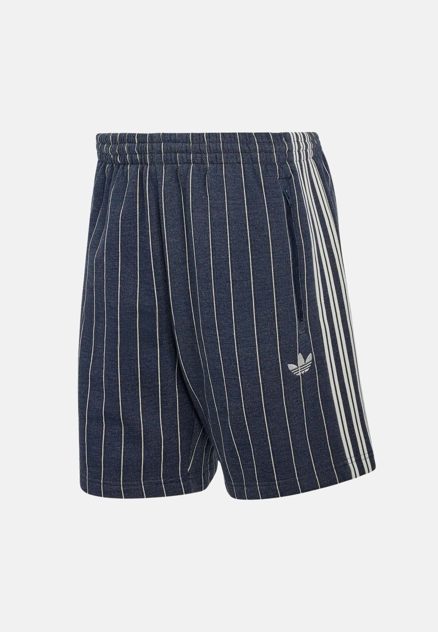 ADIDAS ORIGINALS Short PINSTRIPES blu da uomo e donna con motivo gessato<BR/> KR9706 . ADIDAS ORIGINALS 