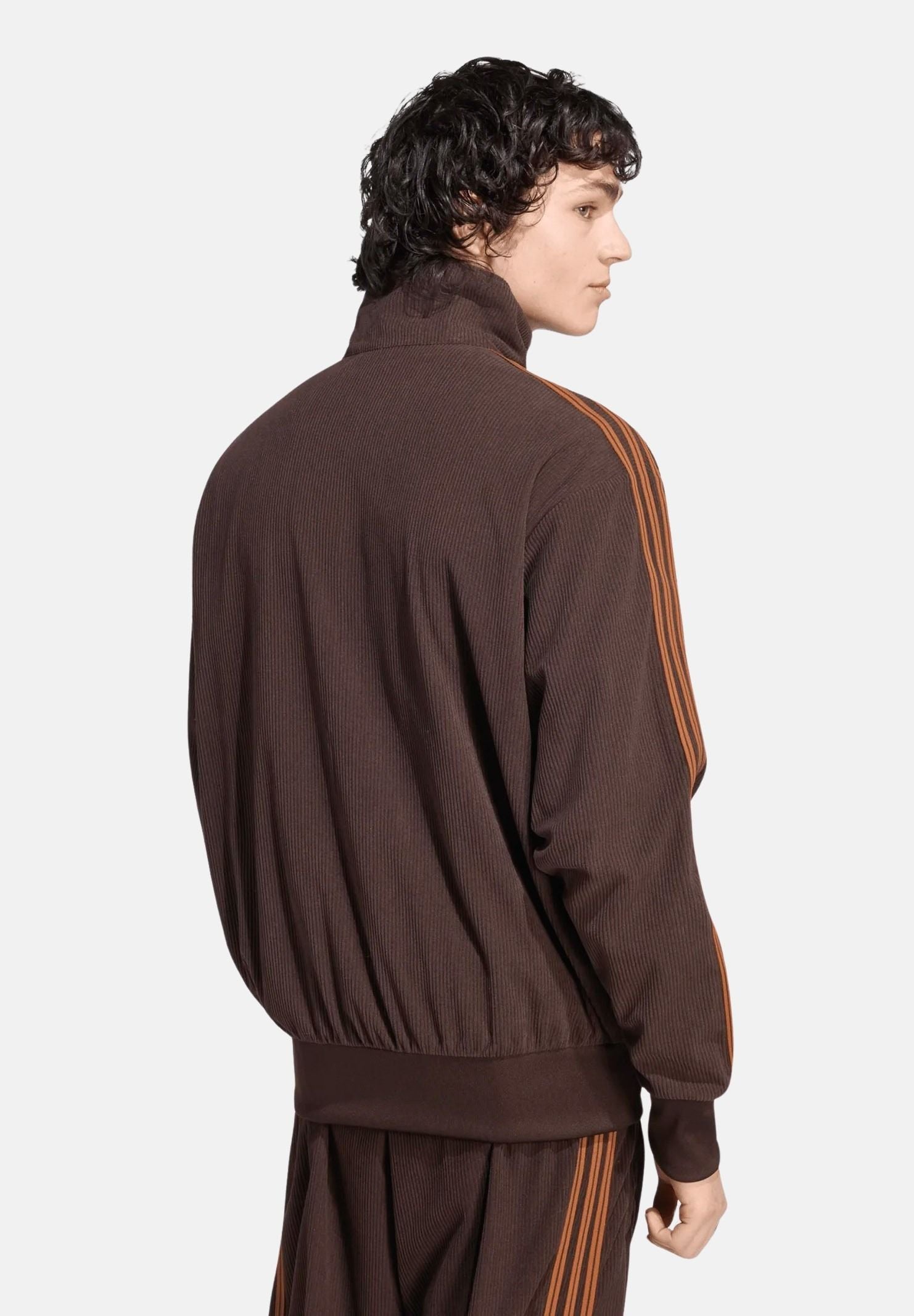 ADIDAS ORIGINALS Felpa con zip FIREBIRD CORDUROY TRACK da uomo KR9713 . ADIDAS ORIGINALS 