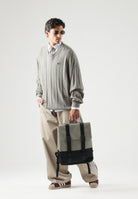 ADIDAS ORIGINALS Maglia CABLE KNIT Silver Pebble Beige da uomo e donna con lavorazione a trecce KR9767 . ADIDAS ORIGINALS 