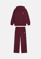 ADIDAS ORIGINALS Tuta Maroon e bordeaux, da bambino e bambina con logo iconico KS1281 . ADIDAS ORIGINALS 