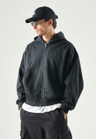ADIDAS ORIGINALS Felpa PREMIUM ESSENTIALS nera da uomo con cappuccio KS4102 . ADIDAS ORIGINALS 