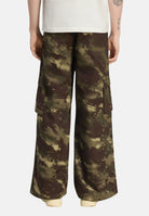ADIDAS ORIGINALS Jeans i CAMO PANTS  verde oliva per uomo e donna con fantasia camouflage. KS4230 . ADIDAS ORIGINALS 
