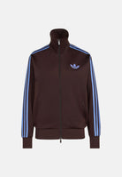 ADIDAS ORIGINALS Felpa FIREBIRD LOOSE Aurora Coffee-marrone da donna con 3-stripes KS4680 . ADIDAS ORIGINALS 