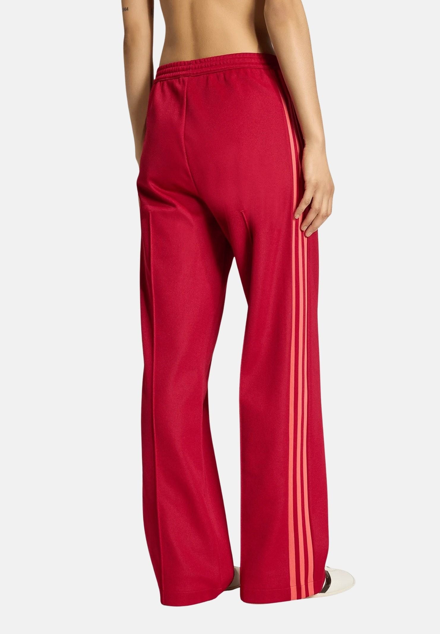 ADIDAS ORIGINALS Pantaloni BECKENBAUER Team Victory Red-rosso da donna con logo Trefoil. KS4738 . ADIDAS ORIGINALS 