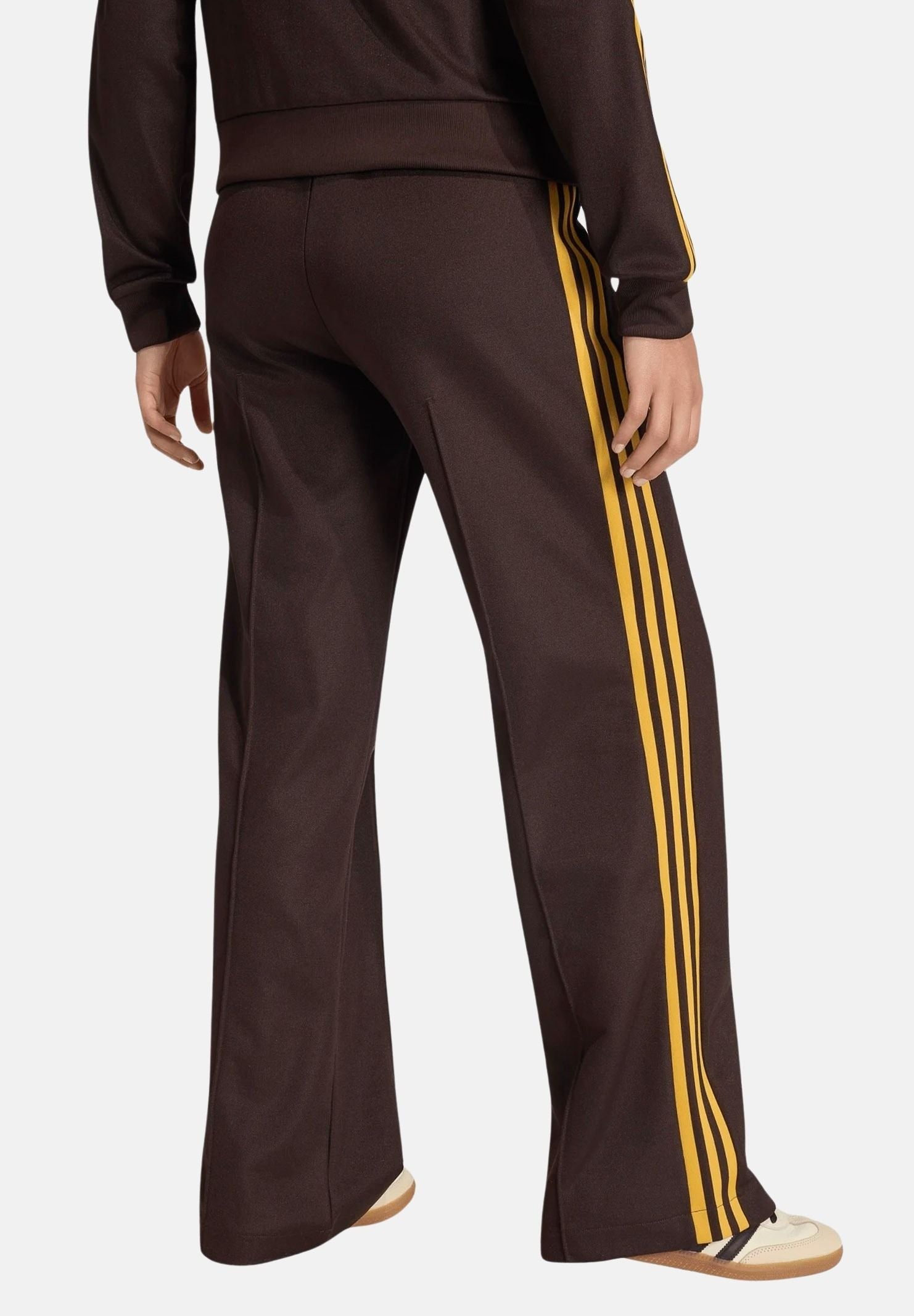 ADIDAS ORIGINALS Pantaloni FIREBIRD Auburn-marrone per uomo e donna con logo iconico laterale KS4741 . ADIDAS ORIGINALS 