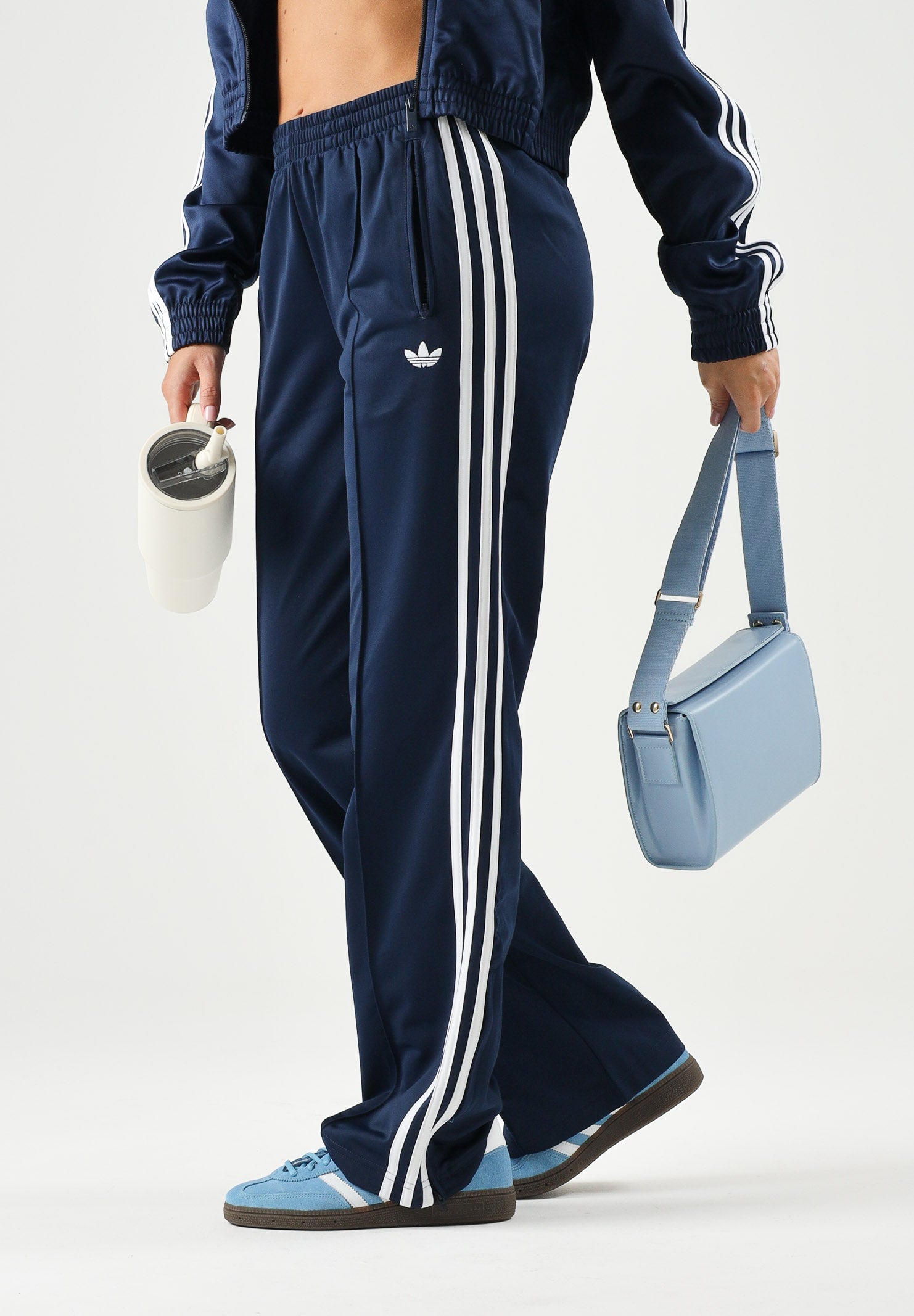ADIDAS ORIGINALS Pantaloni FIREBIRD CLASSIC TRACK indigo blu notte, da donna<BR/> KS4795 . ADIDAS ORIGINALS 