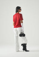 ADIDAS ORIGINALS T-shirt FIREBIRD sportiva victory red- rosso, da donna <BR/> KS4802 . ADIDAS ORIGINALS 